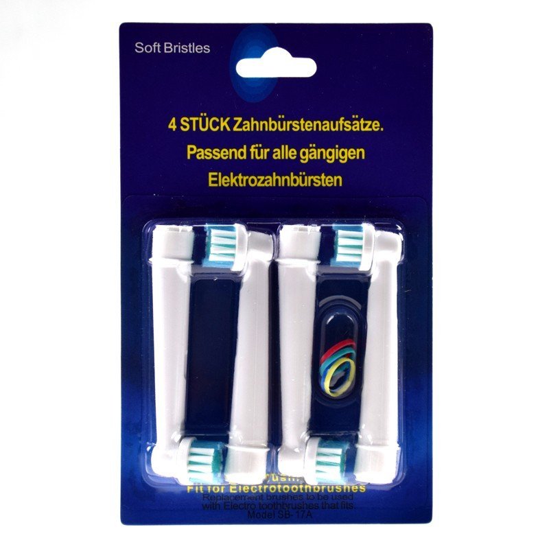 Насадка для зубной щетки Braun Oral-B Precision Clean EB20 / EB17-4 / SB-17A / 4шт.