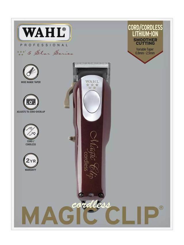 Машинка для стрижки Wahl Magic Clip Cordless 5Star [8148-2316H]- фото6