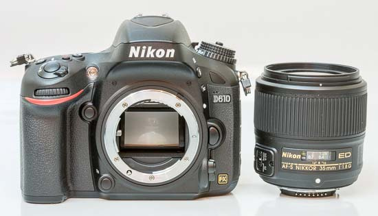 Цифровой фотоаппарат Nikon D610+AF-S Nikkor 35mm f/1.8G - фото