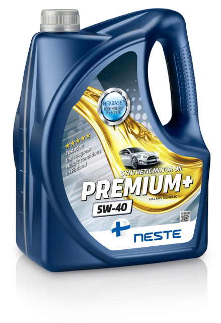 Моторное масло Neste Premium+ 5W-40 4л - фото