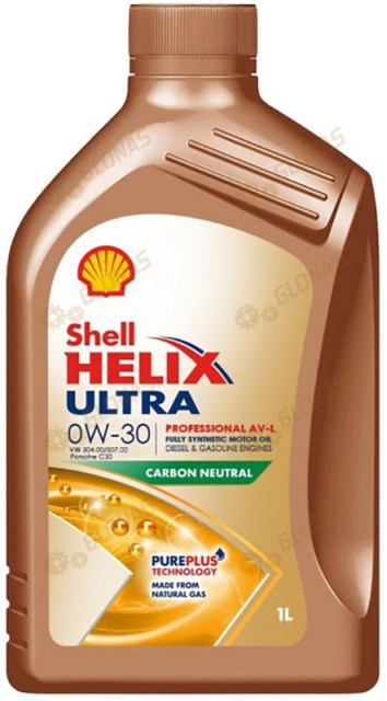 Масло моторное Shell Helix Ultra Professional AV-L 0W-30 550046303 1л - фото