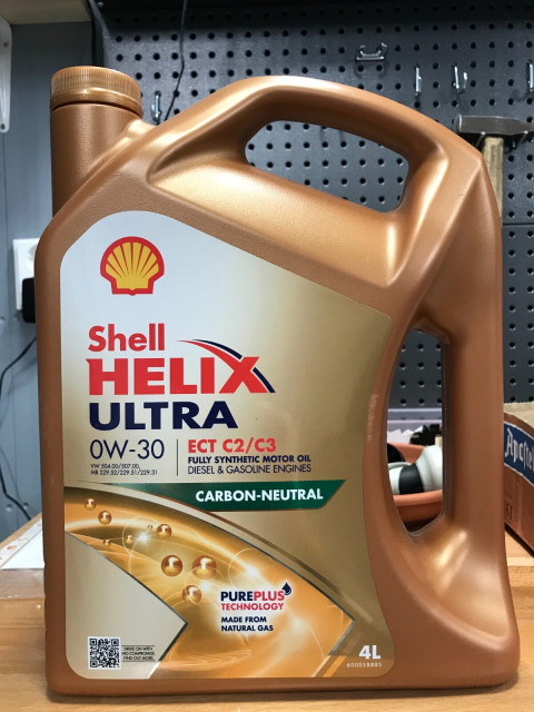 Моторное масло Shell Helix Ultra ECT C2/C3 0W-30 4л - фото3