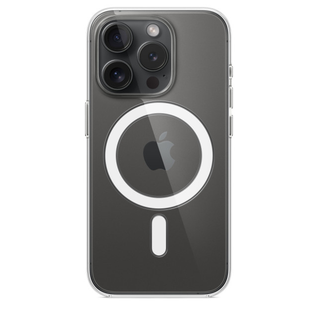 Чехол для телефона Apple MagSafe Clear Case для iPhone 15 Pro (прозрачный) MT233ZM/A - фото4