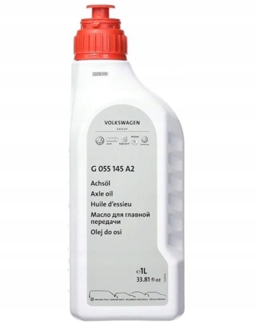 Трансмиссионное масло VAG Gear Oil, 1л. G055145A2 - фото