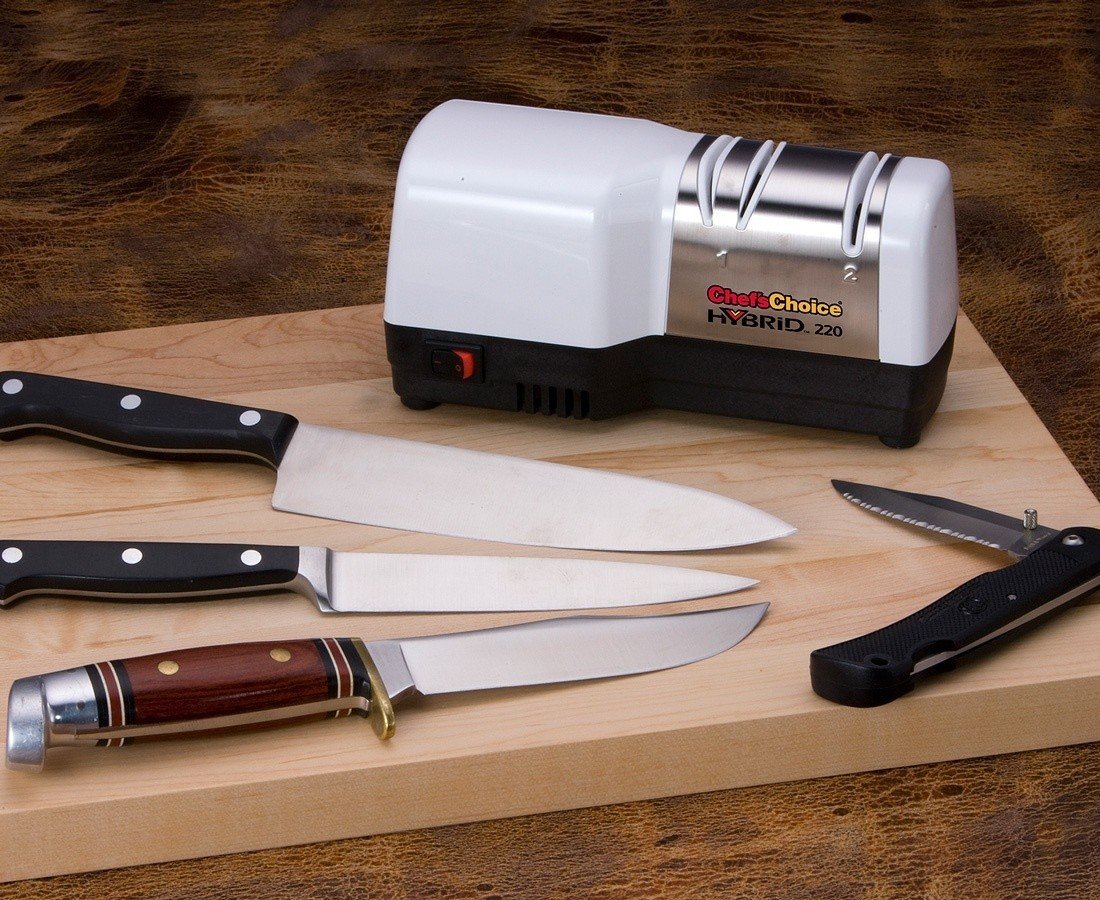 Точилка электрическая для заточки ножей Chef'sChoice СH220W Knife sharpeners - фото3