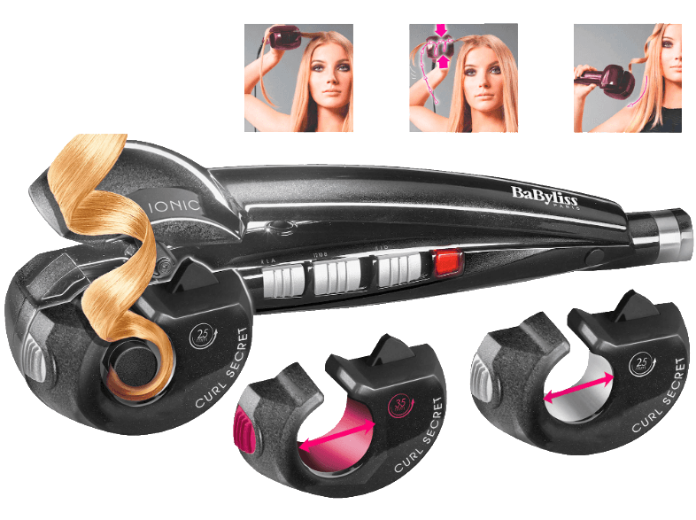 Щипцы для завивки волос BaByliss C1300E Curl 2 Secret Ionic - фото