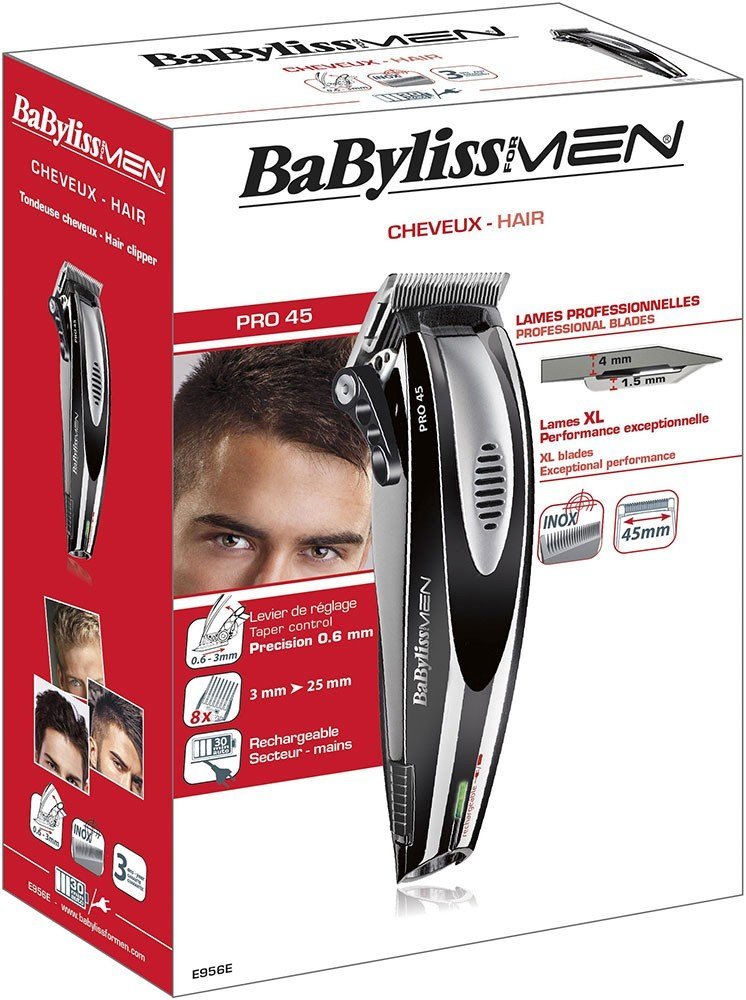 Машинка для стрижки волос BaByliss E956E 45 Intensive - фото6