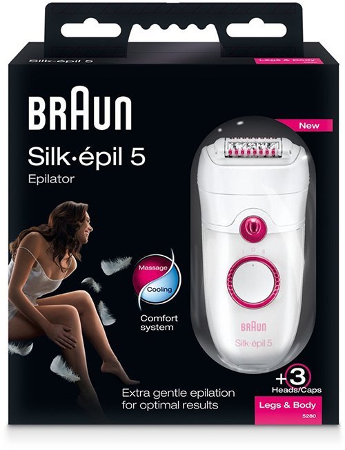 Эпилятор BRAUN 5280 Silk-epil 5 Legs & body - фото3