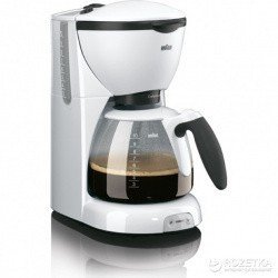Капельная кофеварка Braun KF520/1 WH- фото