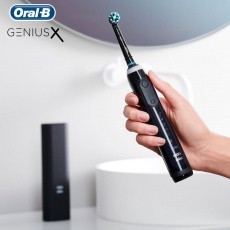 Электрическая зубная щетка Braun Oral-B Genius X 20000N D706.515.6X Черный- фото4