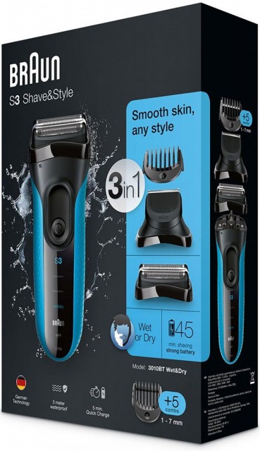 Электробритва Braun Series 3 Shave&Style 3010BT Wet&Dry - фото4