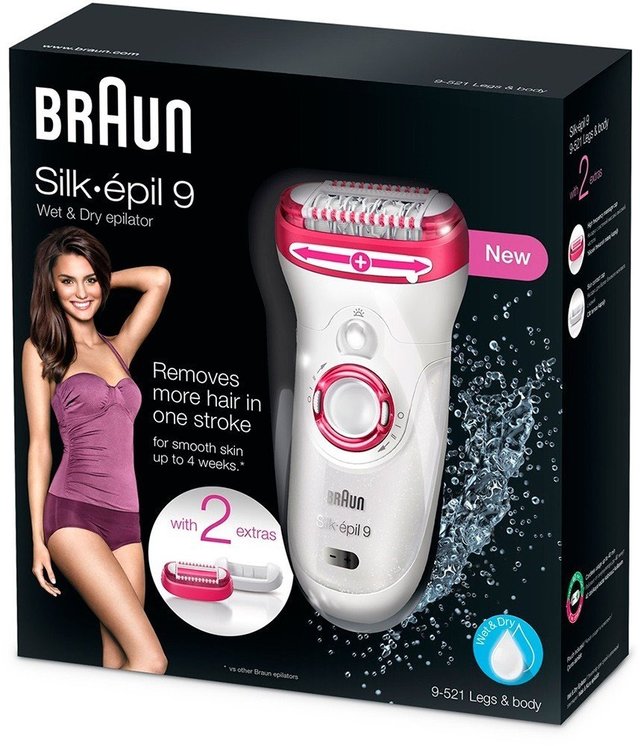 Эпилятор Braun Silk-epil 9 - 9521 Wet&Dry - фото3