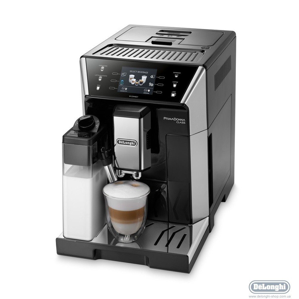 Автоматическая кофемашина DeLonghi ECAM 550.55.SB Primadonna Class - фото