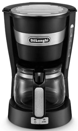 Капельная кофеварка DeLonghi ICM 14011.BK Active Line - фото2