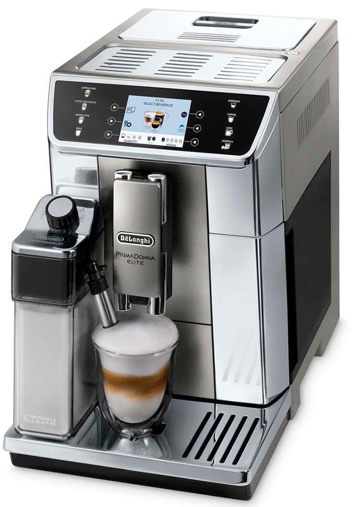Автоматическая кофемашина DeLonghi PrimaDonna Elite ECAM 650.55.MS - фото