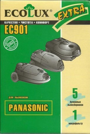 Мешки / пылесборники / пакеты к пылесосам Panasonic / EcoLux EC-901 / EC901- фото