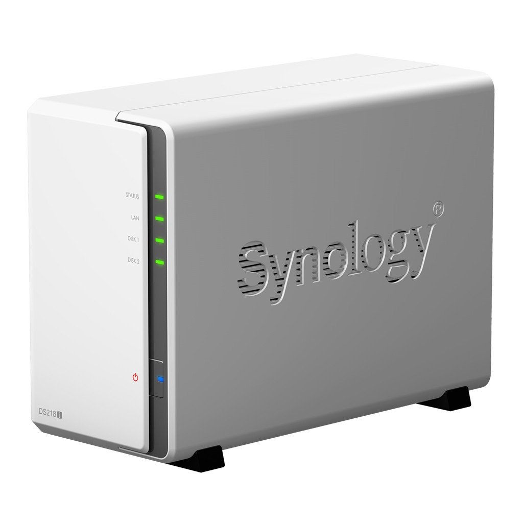 Сетевой накопитель Synology DiskStation DS218j - фото