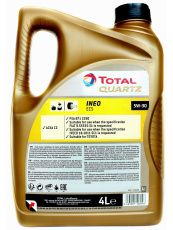 Моторное масло TOTAL Quartz Ineo ECS 5W-30 4л- фото2
