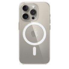 Чехол для телефона Apple MagSafe Clear Case для iPhone 15 Pro (прозрачный) MT233ZM/A- фото