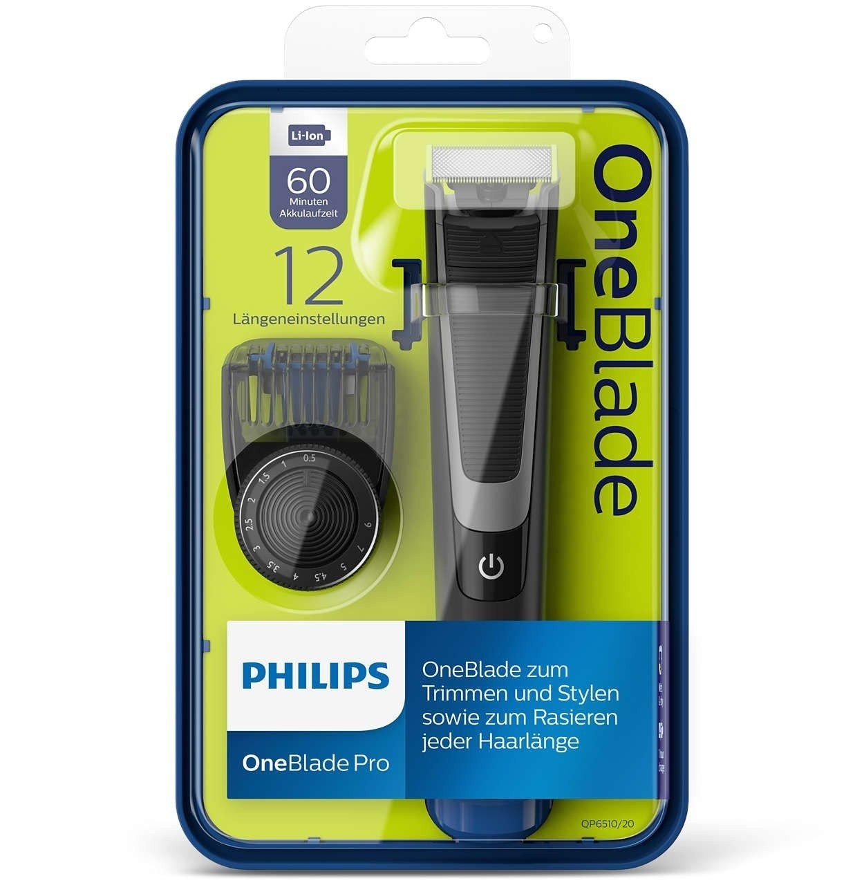Машинка для стрижки Philips QP6510 OneBlade Pro - фото7