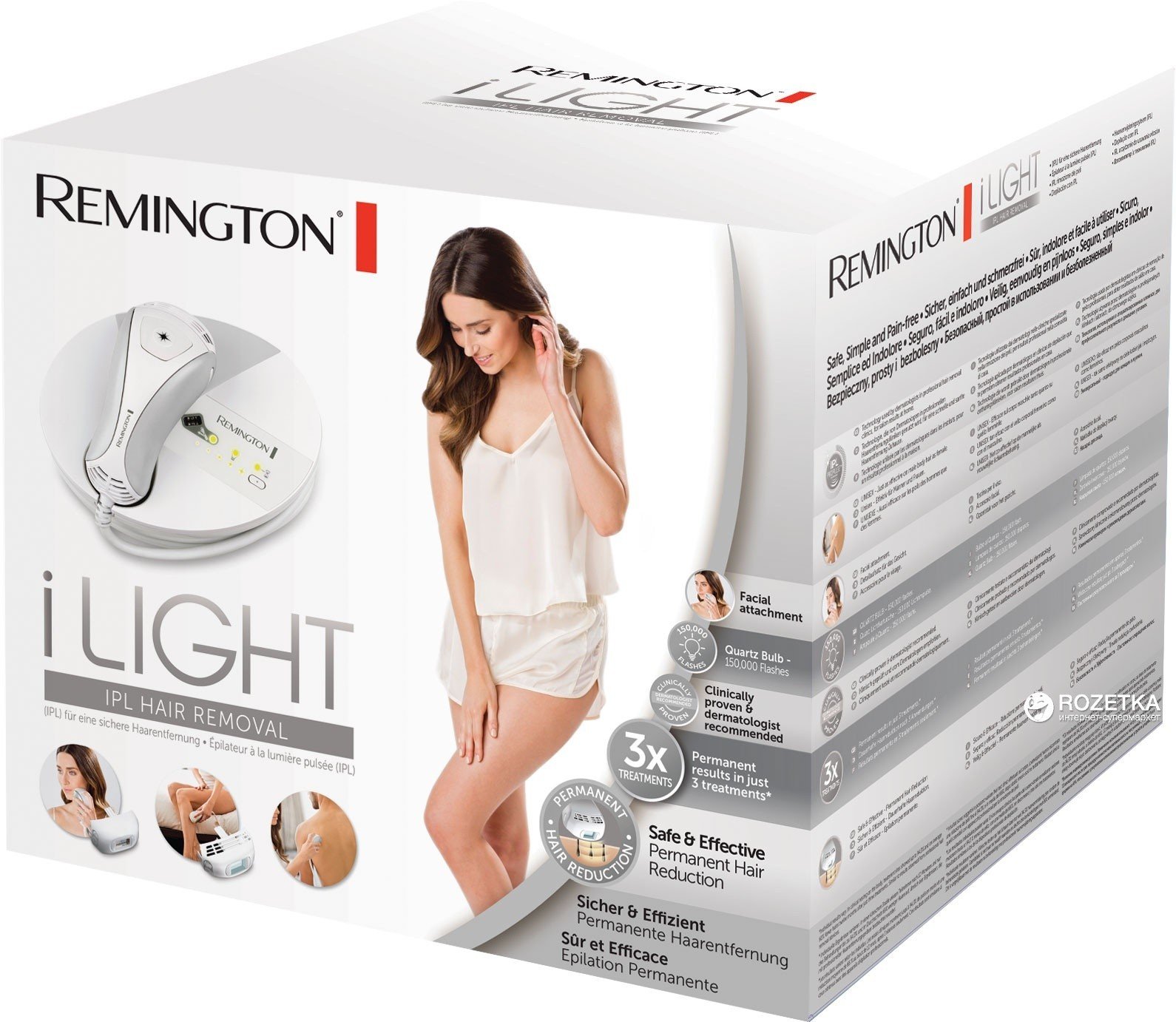 Фотоэпилятор Remington IPL6780 i-Light Hair Removal - фото2