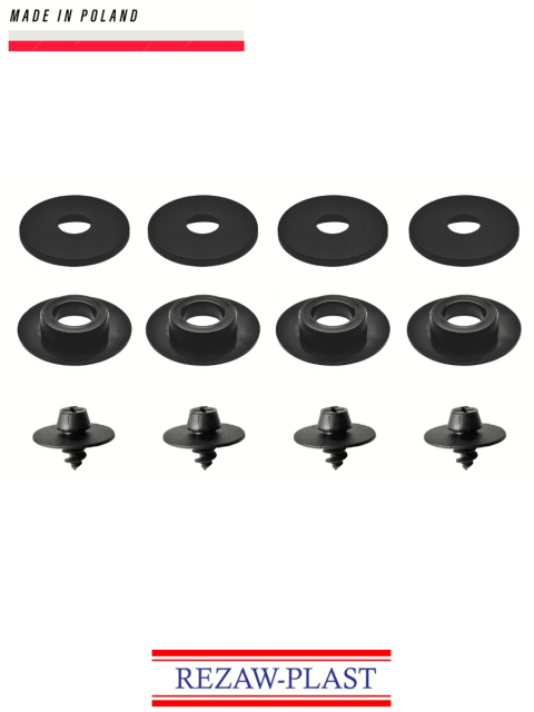 Коврики резиновые к BMW 5 (F10/F11) 2010 - 2013 (4 шт.) Rezaw Plast 200713 - фото3