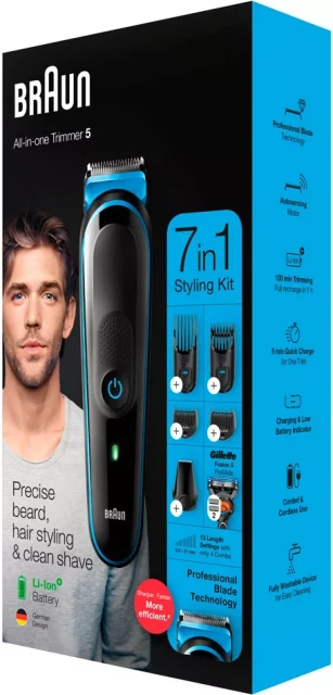 Машинка для стрижки Braun MGK5245 - фото7