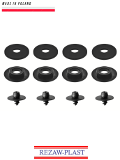 Коврики резиновые к BMW 5 (F10/F11) 2010 - 2013 (4 шт.) Rezaw Plast 200713- фото3
