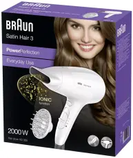 Фен Braun HD 385 Satin Hair 3- фото6