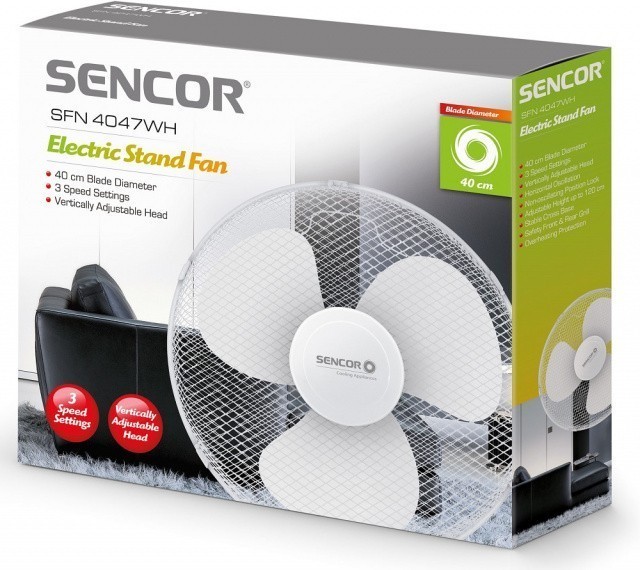 Вентилятор Sencor SFN 4047WH - фото6